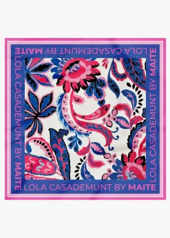 Pañuelo estampado floral