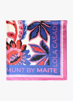 Pañuelo estampado floral