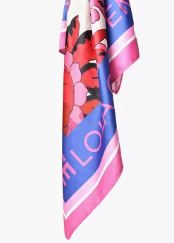 Pañuelo estampado floral