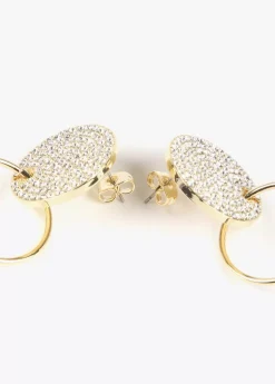 Pendientes botón y aro