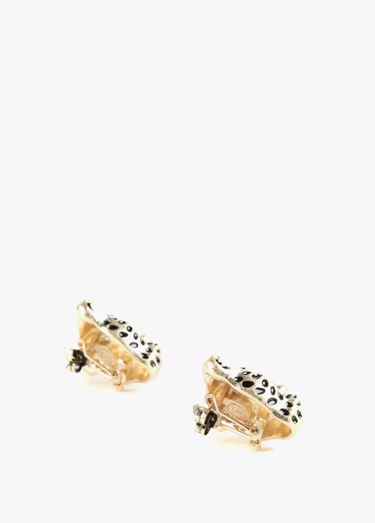 Pendientes cara leopardo