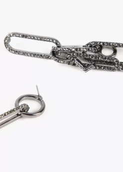 Pendientes colgantes y cristales