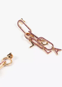 Pendientes colgantes y cristales