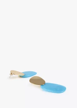 Pendientes con dos piezas