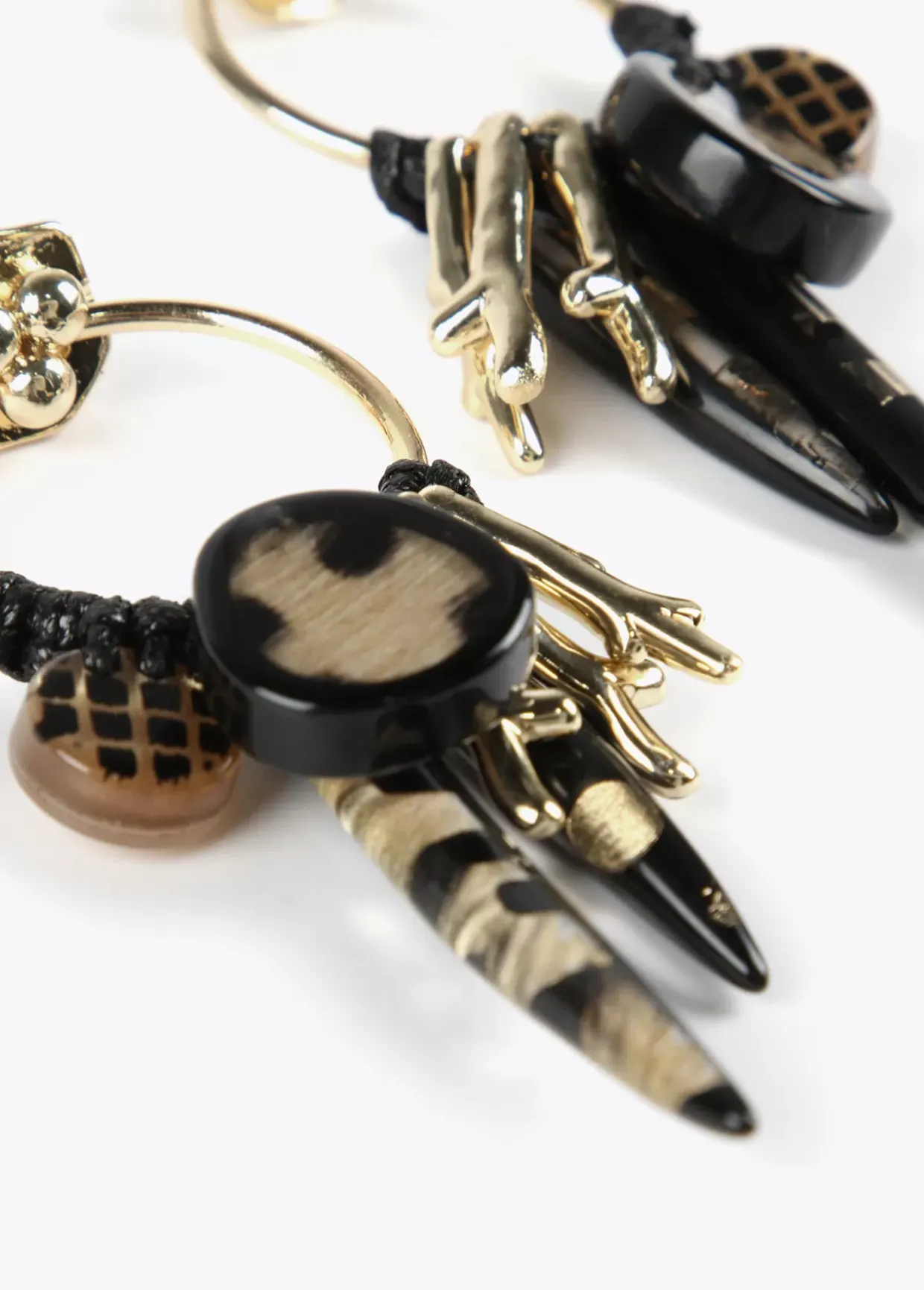 Pendientes de aro estilo africanos