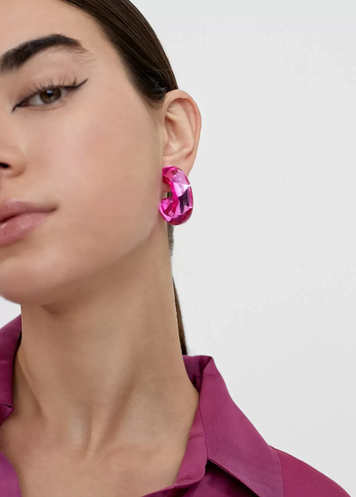 Pendientes de aro gruesos