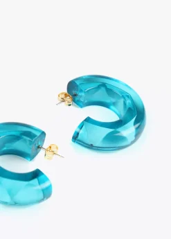 Pendientes de aro gruesos