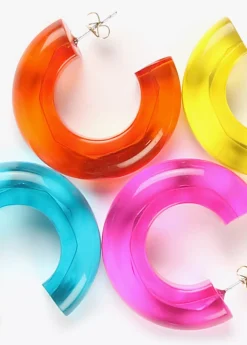 Pendientes de aro gruesos
