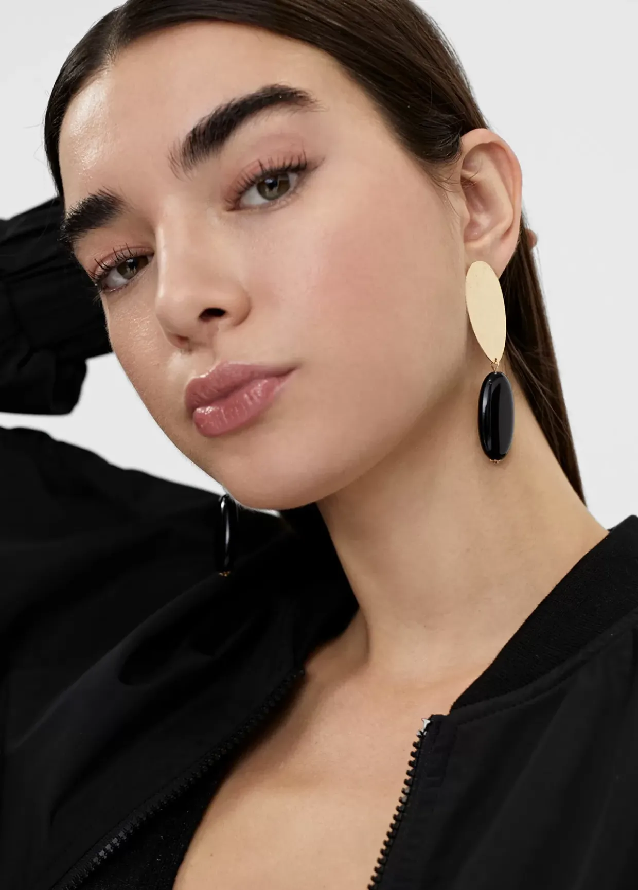 Pendientes de dos piezas