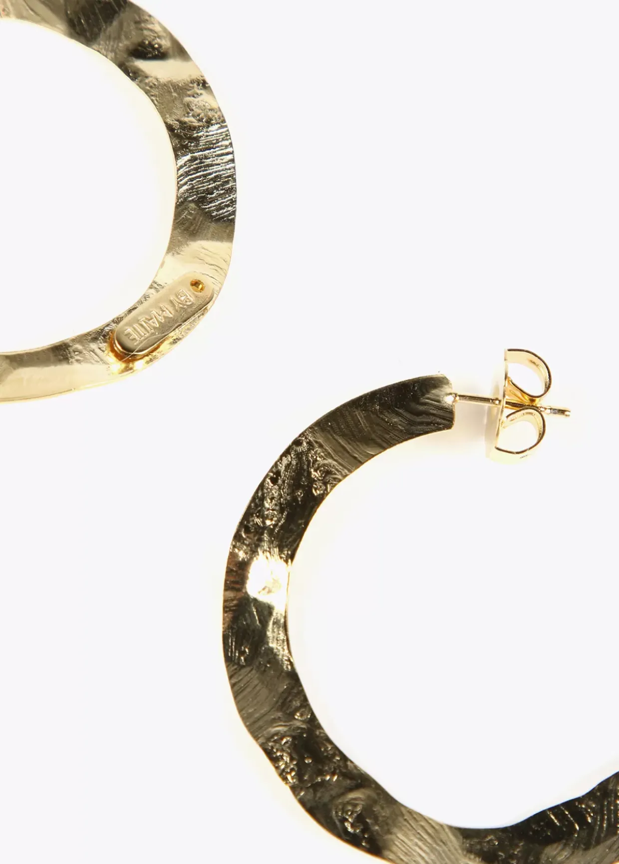 Pendientes dorados de aro