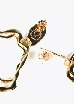 Pendientes dorados multiforma