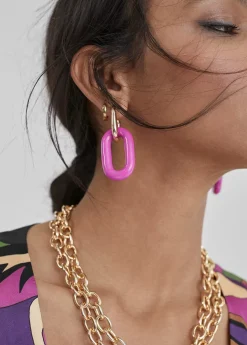 Pendientes dos piezas