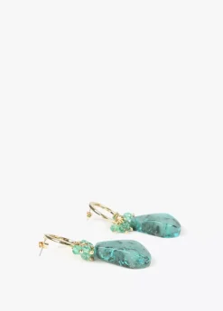 Pendientes turquesa