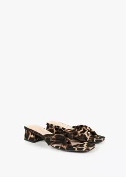 Sandalia estampado animal