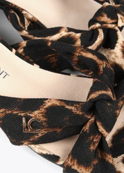 Sandalia estampado animal