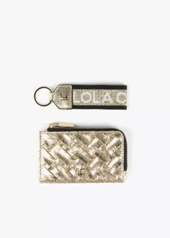 Set Monedero tarjetero y llavero