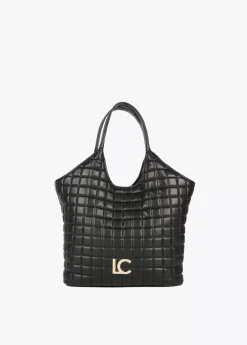 Shopper acolchado de cuadros