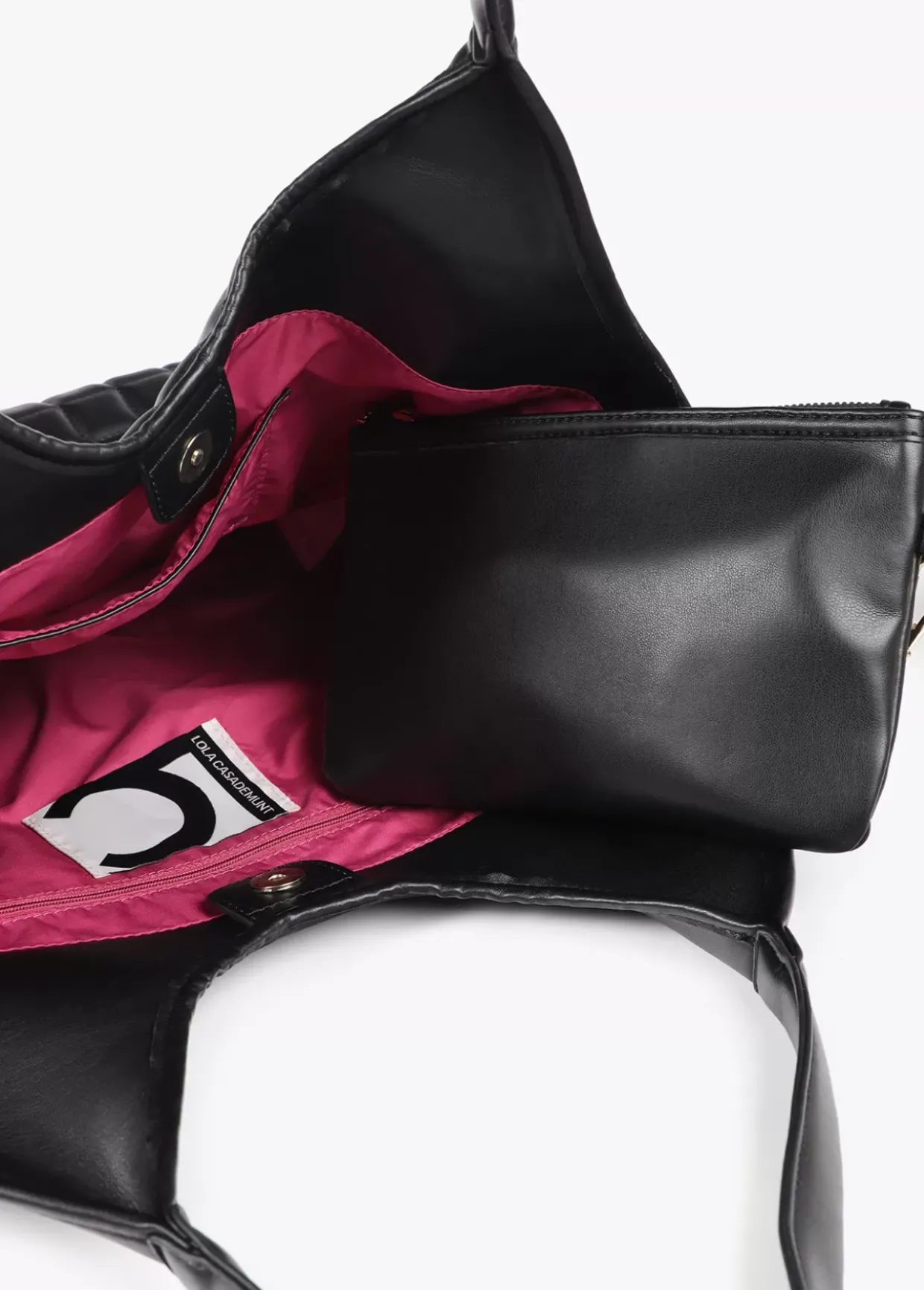 Shopper acolchado de cuadros