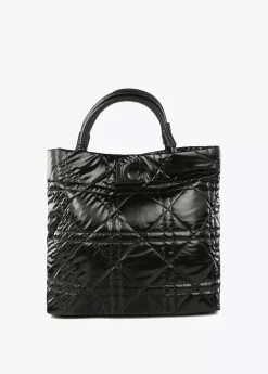 Shopper acolchado efecto brillante