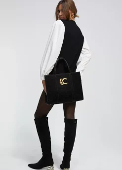 Shopper efecto piel cocodrilo