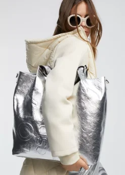Shopper metalizado