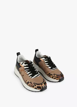 Sneakers animal print rejilla |  COLECCIÓN LOLA | Lola Casademunt