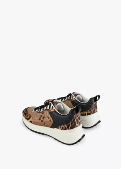 Sneakers animal print rejilla | COLECCIÓN LOLA | Lola Casademunt