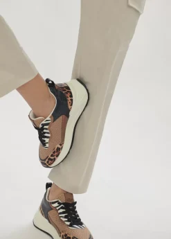 Sneakers animal print rejilla | COLECCIÓN LOLA | Lola Casademunt