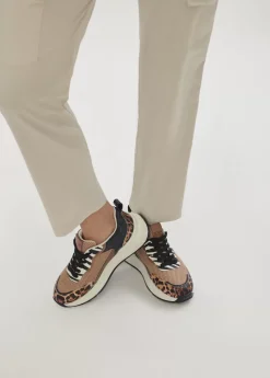 Sneakers animal print rejilla | COLECCIÓN LOLA | Lola Casademunt