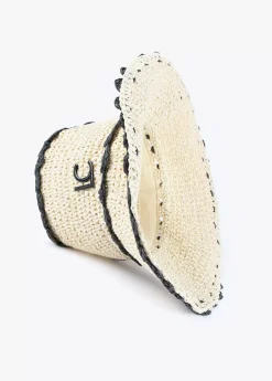 Sombrero efecto ráfia