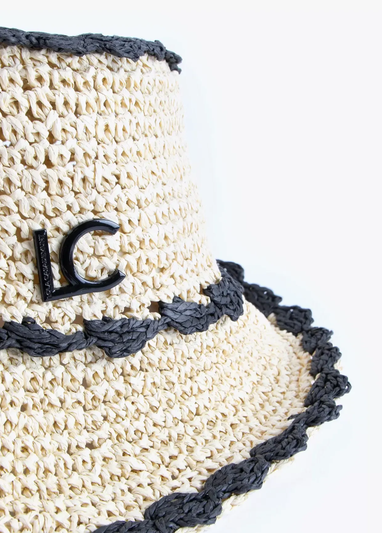 Sombrero efecto ráfia