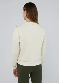 Sudadera con pedrería