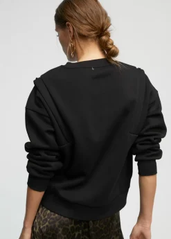 Sudadera con pedrería