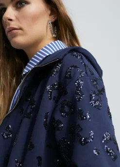 Sudadera detalle lentejuela