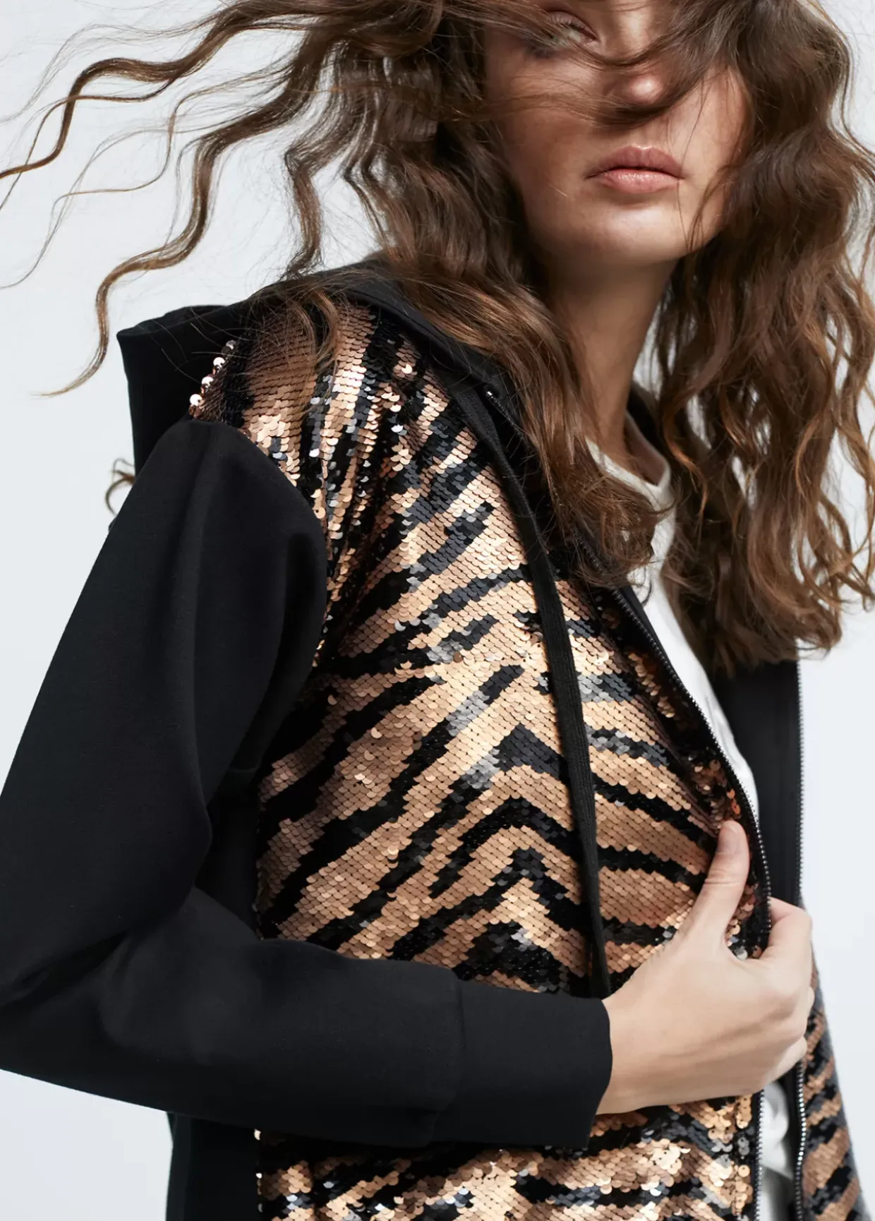 Sudadera lentejuelas