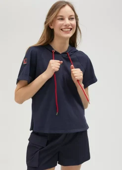 Sudadera manga corta de algodón 100% - Lola Casademunt