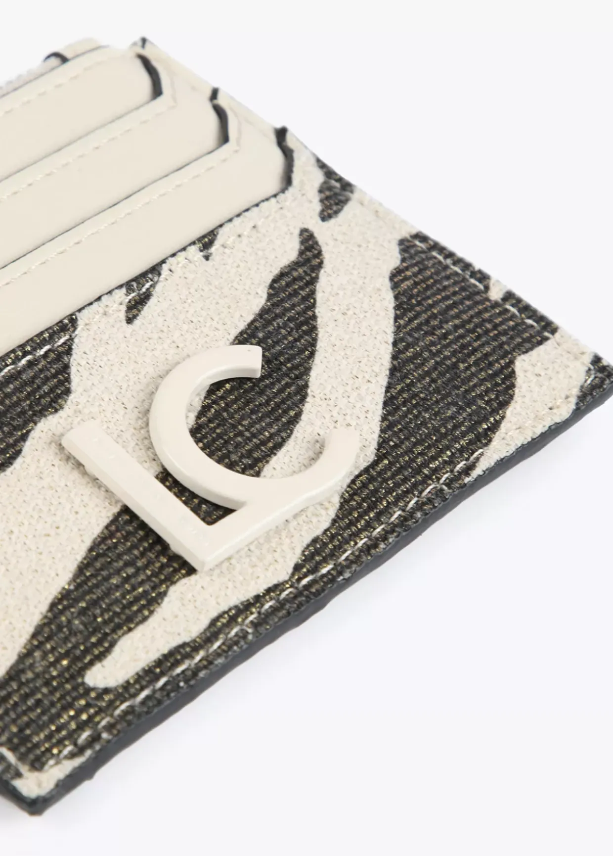 Tarjetero animal print zebra