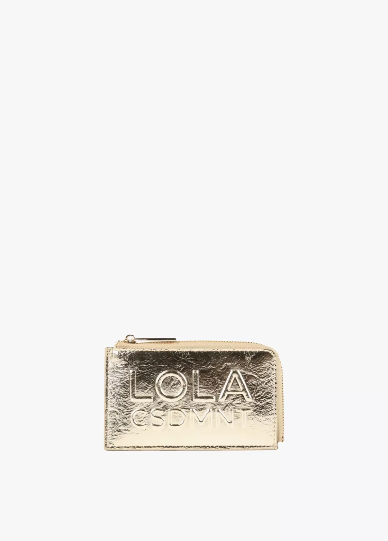 Tarjetero metalizado