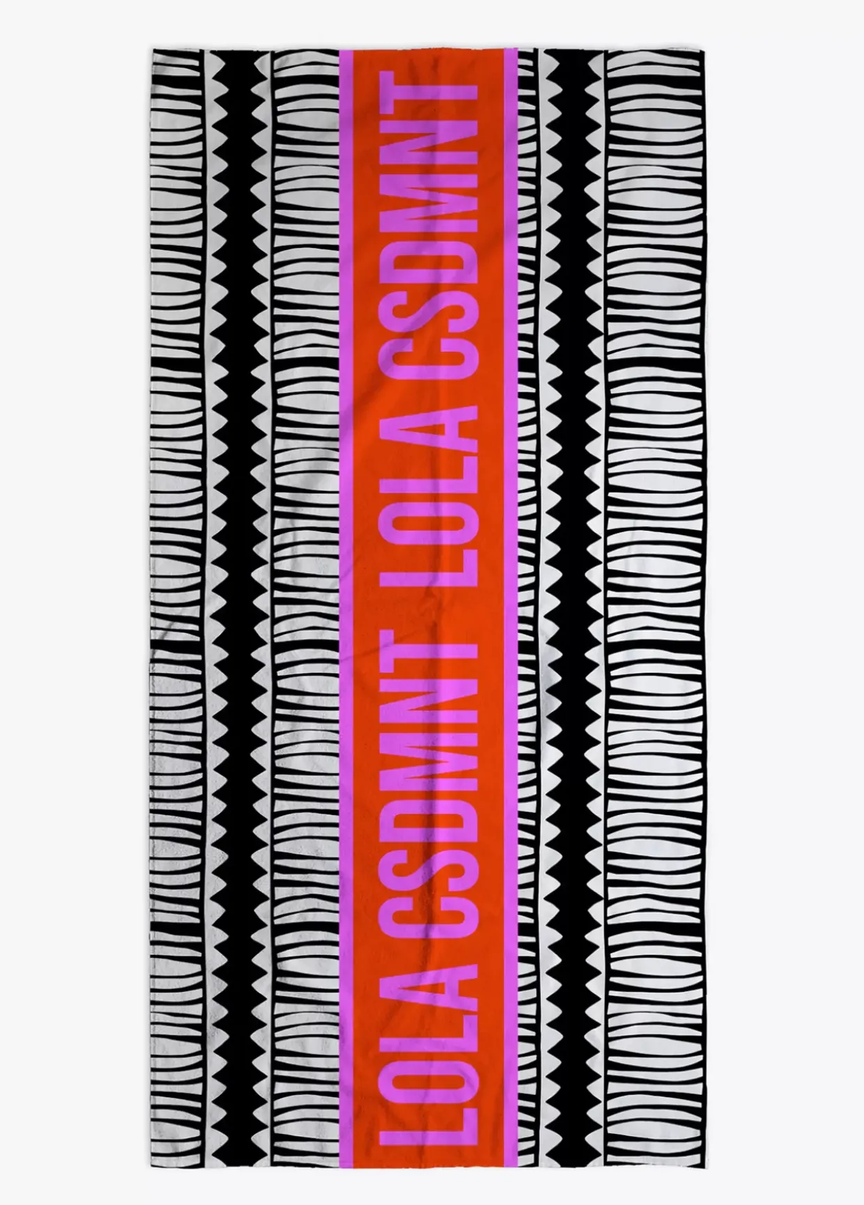 Toalla estampado africano