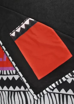 Toalla estampado africano