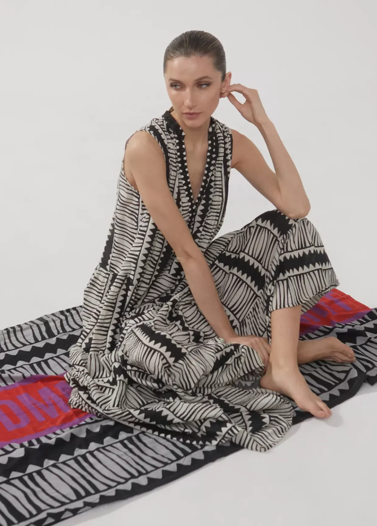 Toalla estampado africano