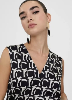 Top fluido monograma