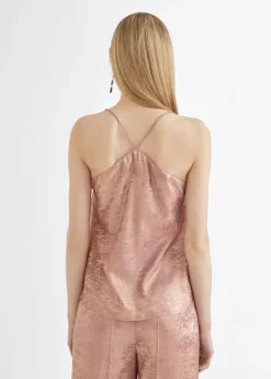 Top lencero escote en pico