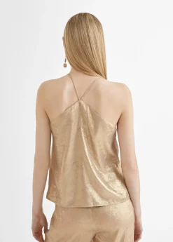 Top lencero escote en pico