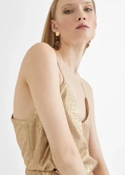 Top lencero escote en pico