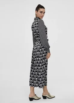 Vestido camisero monograma