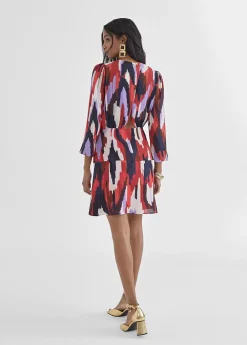 Vestido camisola multiestampado