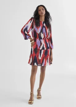 Vestido camisola multiestampado