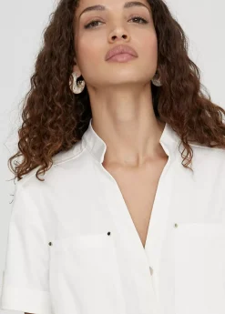 Vestido corto tipo cargo