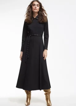 Vestido detalle eyelets